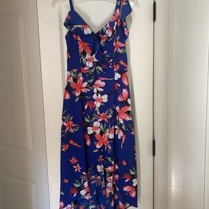 NWT Blue floral dress. Size S